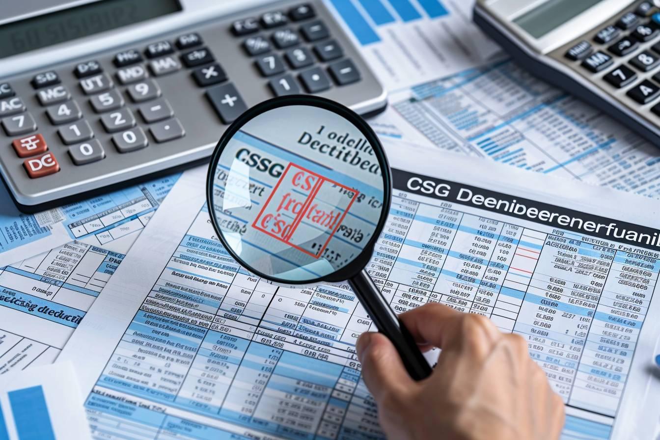 CSG déductible : comment fonctionne-t-elle et quels sont ses avantages pour les contribuables ?