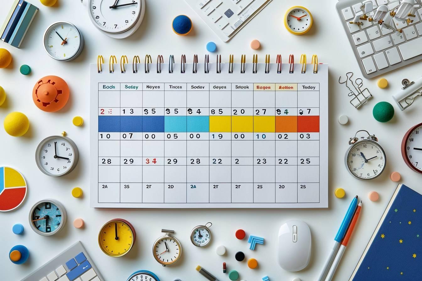 Calendrier des jours ouvrables en France : calcul, définition et impact sur l'organisation du travail