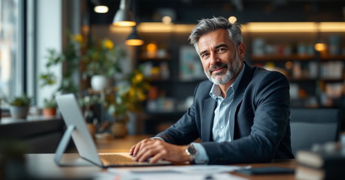Cabinet d'expertise comptable à Nantes – bureau moderne d'un expert-comptable professionnel