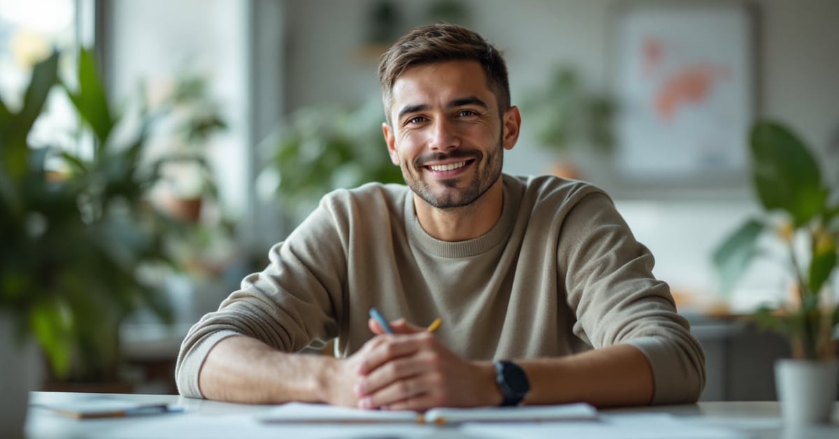 Étudiant en comptabilité étudiant des documents financiers pour devenir expert-comptable